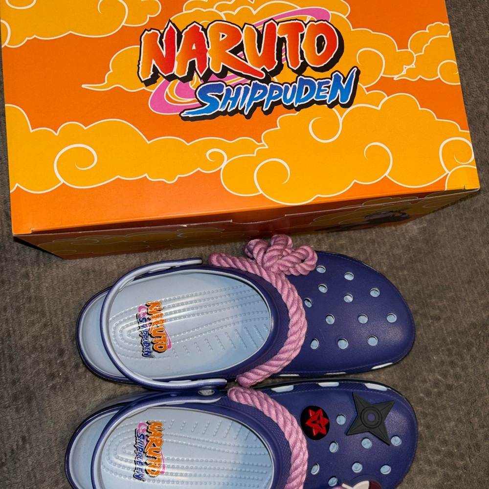 Naruto Sasuke Crocs